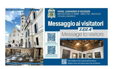 Turismo, il vescovo di Trani apre le chiese