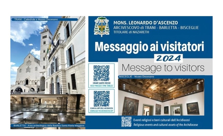 Turismo, il vescovo di Trani apre le chiese