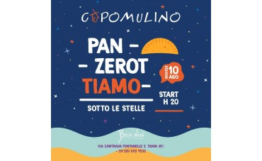 Trani - Giovedì 10 agosto al Baia Nhà Panzerottiamo sotto le stelle