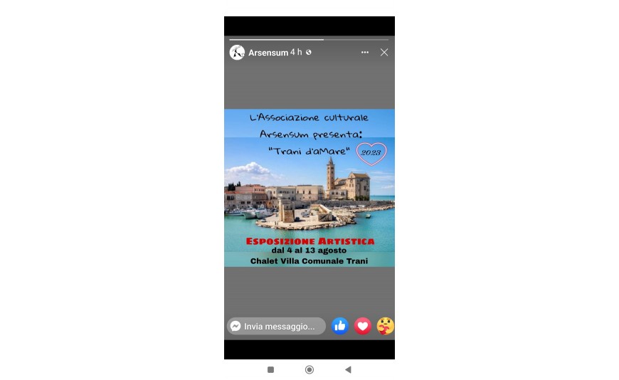 Fino al 13 agosto esposizione artistica -  Chalet villa comunale 