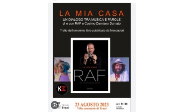 Mercoledì 23 agosto ore 21 Raf in Villa comunale. Gratuito 
