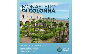Monastero di Colonna: ORARI