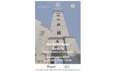 Domenica 3 settembre visita guidata al Campanile della Cattedrale. QUI orari